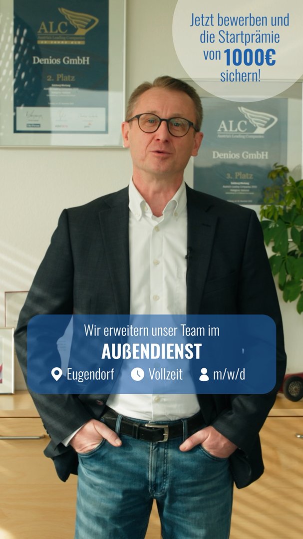Denios Recruiting Video &ndash; Au&szlig;endienst Eugendorf